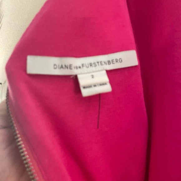 Diane Von Furstenburg Barbara Lace Pink Size 2 - Picture 5 of 8